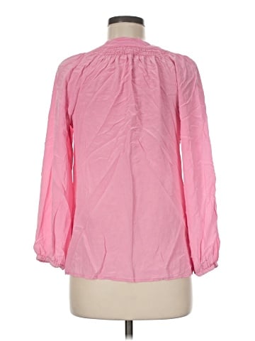 Lilly Pulitzer 3/4 Sleeve Silk Top (view 2)