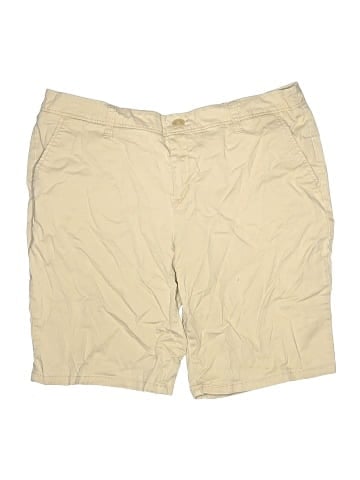 Liz Claiborne Khaki Shorts (view 1)