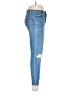 Just Black Hearts Blue Jeans Size 24 waist - photo 4
