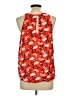 Old Navy Orange Sleeveless Blouse Size L - photo 2