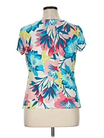 Worthington Short Sleeve Blouse (view 2)