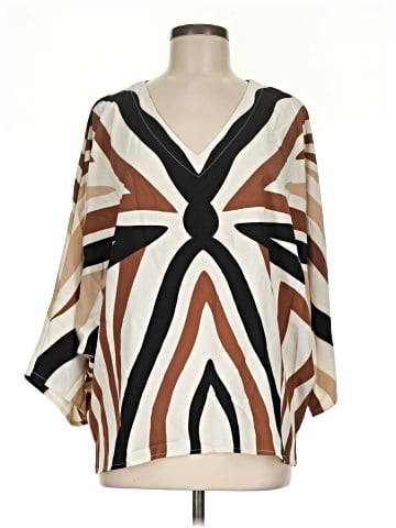 Belle By Kim Gravel 3/4 Sleeve Blouse (view 1)