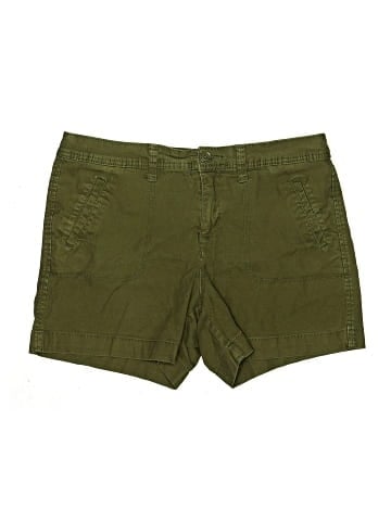 St. John's Bay Khaki Shorts (view 1)
