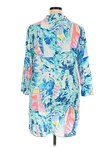 Lilly Pulitzer 3/4 Sleeve Button-Down Shirt (view 2)