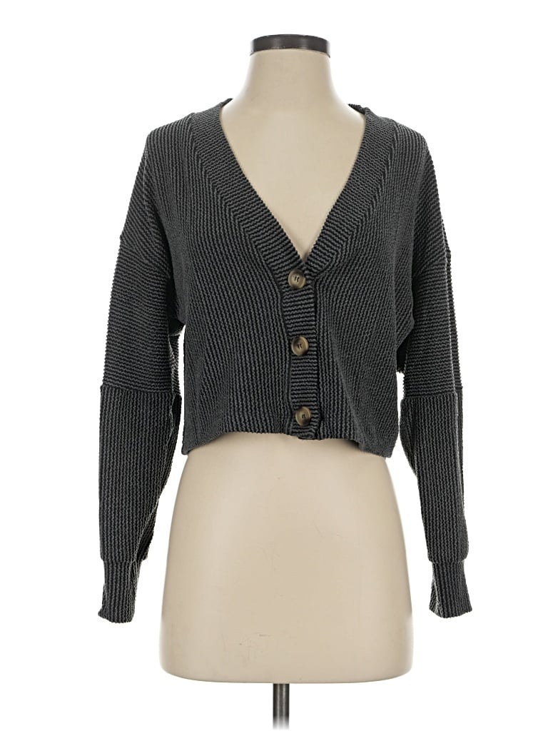 Pre-owned Altar'd State Cardigan Sweater In Gray