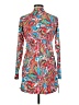Coolibar 100% Polyester Paisley Red Casual Dress Size M - photo 2