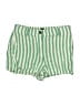 J.Crew 100% Linen Stripes Green Shorts Size XS - photo 1