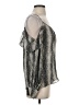 Parker 100% Silk Silver Sleeveless Silk Top Size S - photo 4