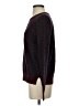 Ann Taylor LOFT Animal Print Burgundy Pullover Sweater Size S - photo 5
