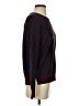 Ann Taylor LOFT Animal Print Burgundy Pullover Sweater Size S - photo 4