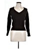 Banana Republic 100% Polyester Black Pullover Sweater Size L - photo 1