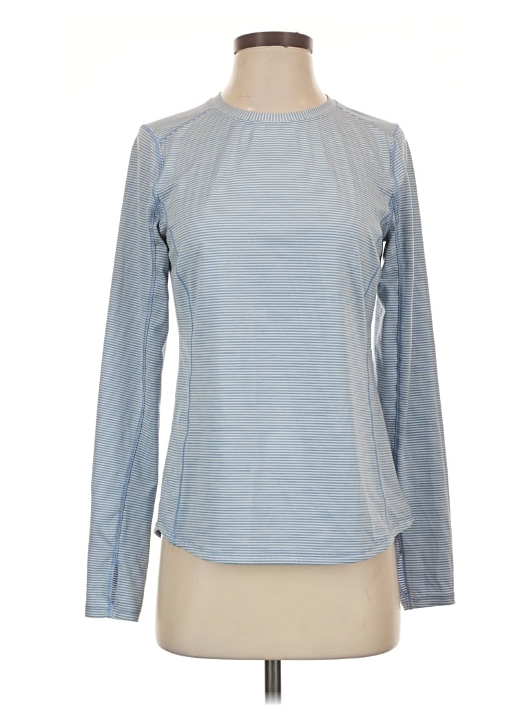 Pre-owned Duluth Trading Co. Long Sleeve T-shirt In Blue