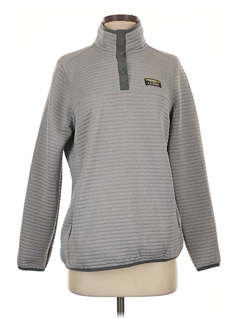 Pre-owned L.l.bean Pullover Sweater In Gray