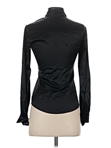 Gant Long Sleeve Silk Top (view 2)