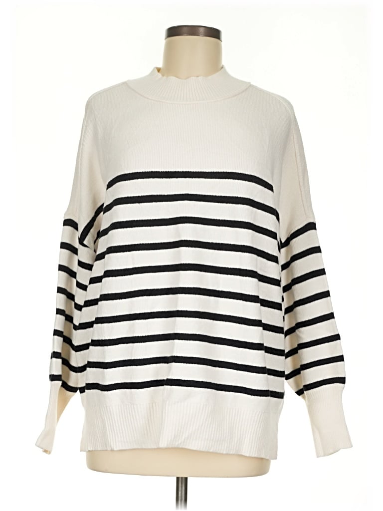 Pre-owned Zesica Pullover Sweater In Ivory