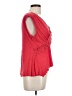 Boston Proper Red Sleeveless Blouse Size L - photo 4