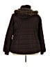 Faded Glory 100% Polyester Solid Brown Jacket Size 3X - photo 2