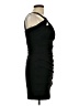 Bongo Solid Black Cocktail Dress Size L - photo 4
