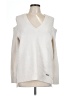 MICHAEL Michael Kors Solid Ivory Pullover Sweater Size L - photo 1
