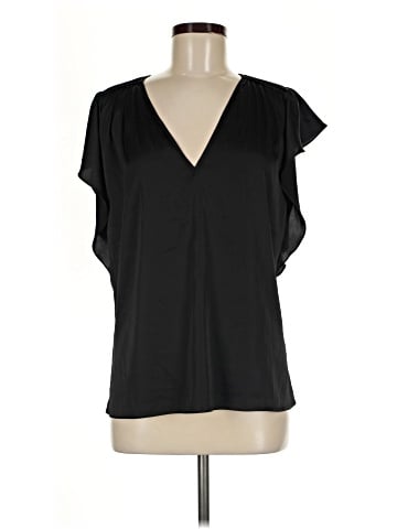 White House Black Market Short Sleeve Blouse (view 1)