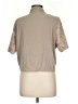 Rafael Gray Short Sleeve Blouse Size M - photo 2
