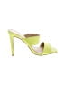 NY&C Color Block Green Sandals Size 6 - photo 1
