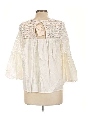 Young Essence 3/4 Sleeve Blouse (view 2)