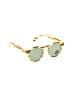 Komono Animal Print Snake Print Zebra Print Stripes Brown Yellow Sunglasses One size - photo 1