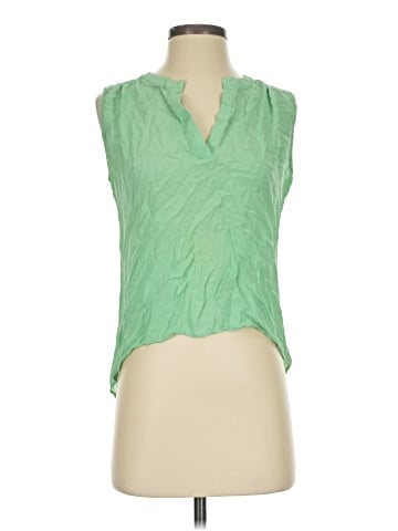 Parker Sleeveless Silk Top (view 1)