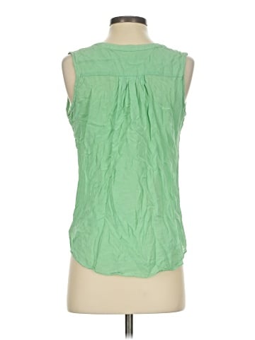 Parker Sleeveless Silk Top (view 2)