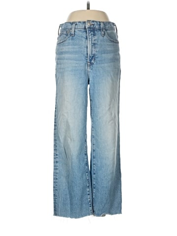 Madewell The Perfect Vintage Wide-Leg Crop Jean in Catlin Wash (view 1)