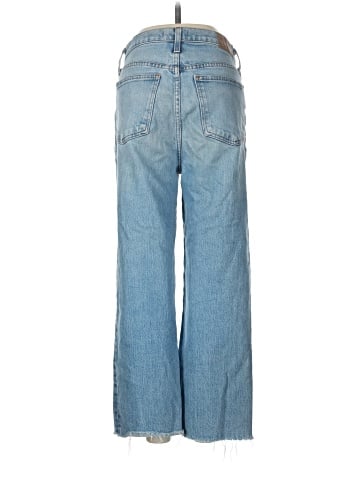 Madewell The Perfect Vintage Wide-Leg Crop Jean in Catlin Wash (view 2)