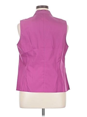 Jones New York Sleeveless Button-Down Shirt (view 2)