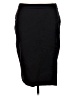 Nine West Solid Black Formal Skirt Size XL - photo 1