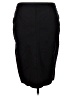 Nine West Solid Black Formal Skirt Size XL - photo 2