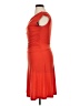 En Focus Studio Solid Orange Cocktail Dress Size 14 - photo 5