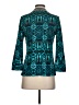 Tory Burch Teal 3/4 Sleeve Top Size S - photo 2