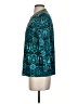 Tory Burch Teal 3/4 Sleeve Top Size S - photo 5