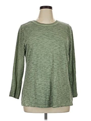 Lane Bryant 3/4 Sleeve T-Shirt (view 1)