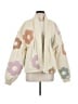 Blank NYC 100% Cotton Floral Ivory Jacket Size M - photo 1