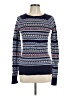 Merona Print Blue Pullover Sweater Size L - photo 1