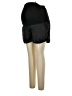 Maacie Gold Black Shorts Size XL - photo 1