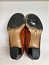 Etienne Aigner 100% Leather Brown Heels Size 7 - photo 4