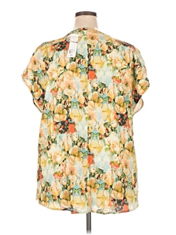 Soft Surroundings Short Sleeve Blouse (view 2)