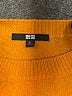 Uniqlo 100% Wool Solid Orange Wool Pullover Sweater Size XL - photo 7