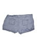 Caslon 100% Linen Chevron-herringbone Blue Shorts Size 1X - photo 2