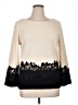 Tory Burch 100% Merino Wool Ivory Wool Pullover Sweater Size XL - photo 1