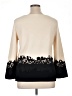 Tory Burch 100% Merino Wool Ivory Wool Pullover Sweater Size XL - photo 2