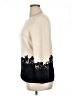 Tory Burch 100% Merino Wool Ivory Wool Pullover Sweater Size XL - photo 5