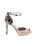 BCBGeneration Animal Print Tan Heels Size 9 1/2 - photo 1